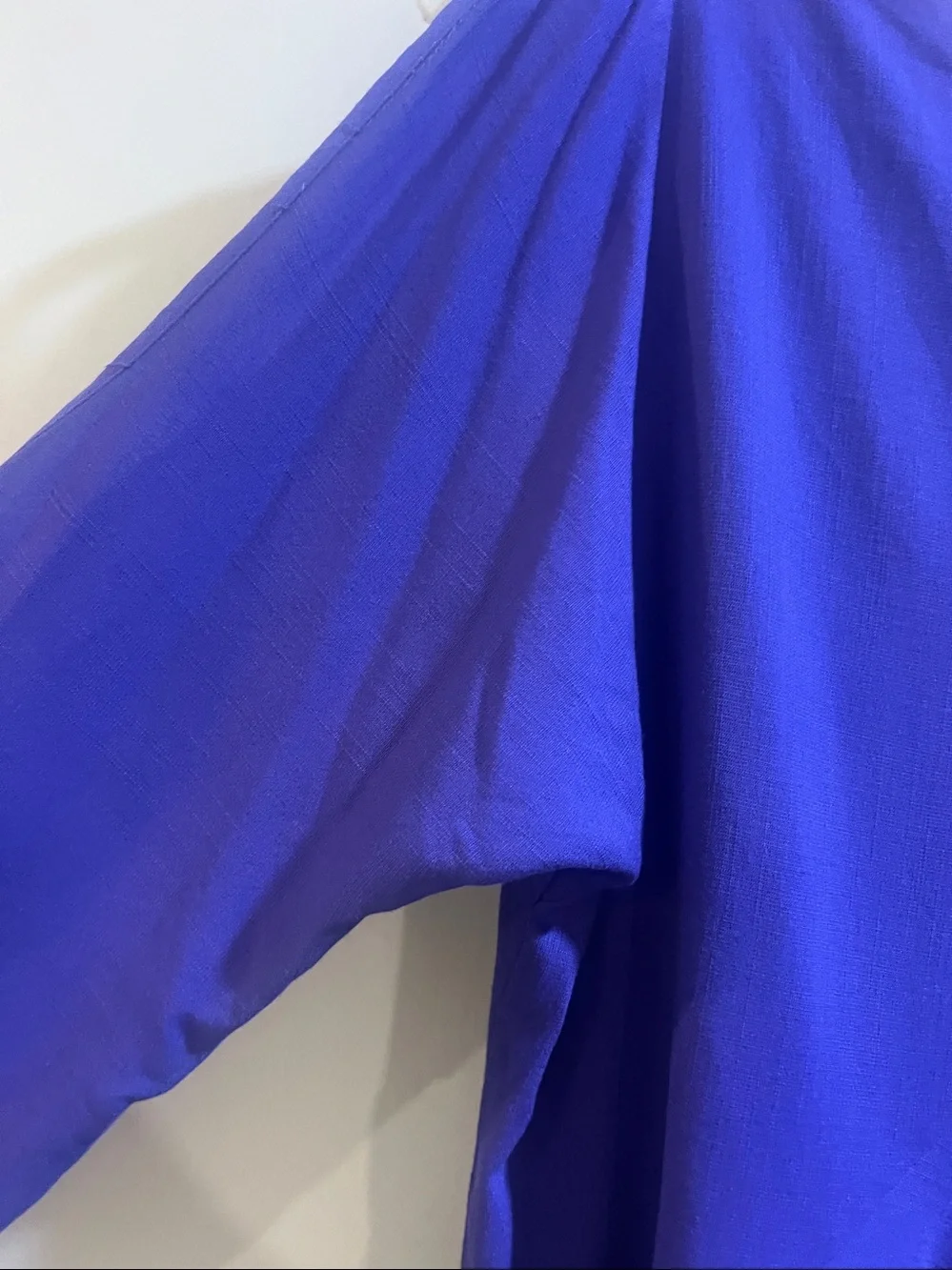 Free People beautiful long sleeve Dress in Cobalt Blue size medium